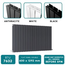 White Horizontal Flat Panel