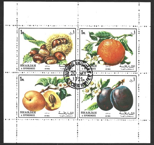 Sharjah 1972 fruit - sharjah,, fruit,
