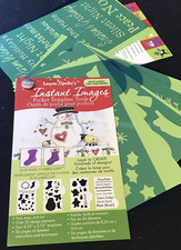 Pocket Template Stencils Xmas, Laurie Speltz's Instant Images Winter Favourites