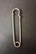 kilt pins/scarf brooch/ Safely Pin/ Nappy Pin  large Pin 9cm Long 