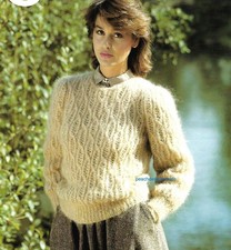 knitting pattern, ladies lacy