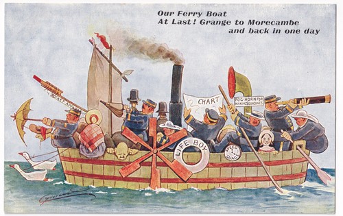 Grange morecambe ferry boat - grange,