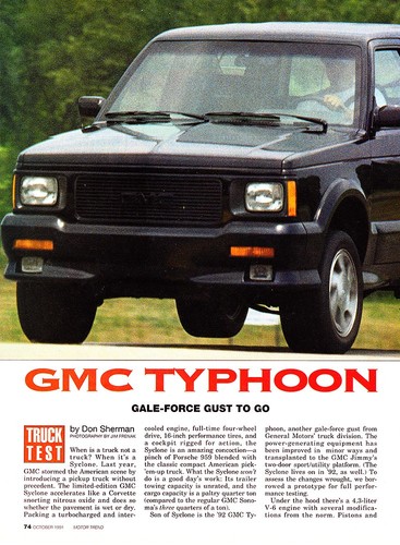 1992 gmc typhoon vintage - 1992,