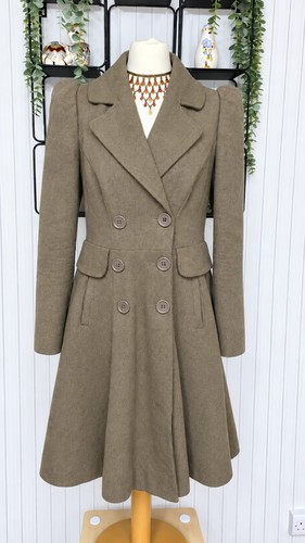 Warehouse wool blend coat - wool, uk