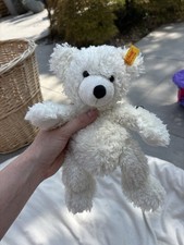 Small Cuddly Steiff Teddy Bear Comforter.