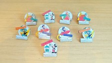 BM367: Small Collection of  9 Euro Disney  Pin Badges