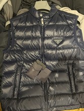NEW PRADA GILET NAVY SIZE 50