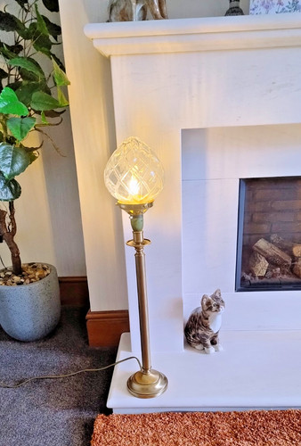 Beautiful vintage brass tall - beautiful,