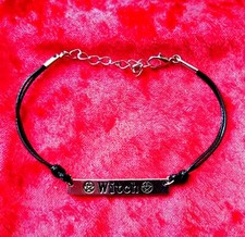 Witch charm bracelet