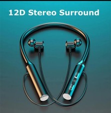 Magnetic Wireless Bluetooth 5.0 Neckband Earphones Headphones Handsfree Headsets