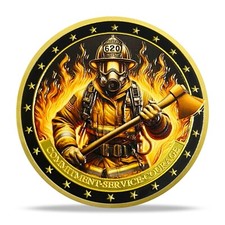 US Firefighter Challenge Coin