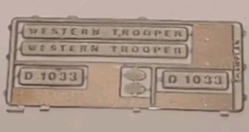 Gauge cjm train nameplate - gauge,