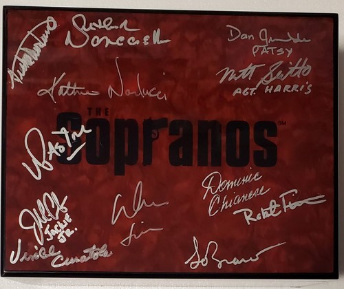 Multi signed the sopranos - (12),