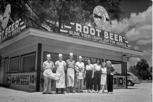 1947 root beer stand - 1947,