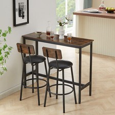 3Pieces Bar Dining Set Kitchen