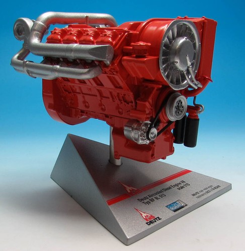Deutz engine air cooled - air, v8