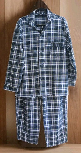 Mens brushed cotton pyjamas - brushed,