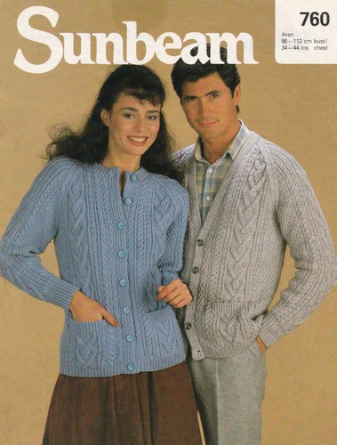 Unisex his hers cardigan - his,