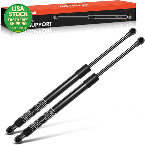 Front hood lift supports - front,
