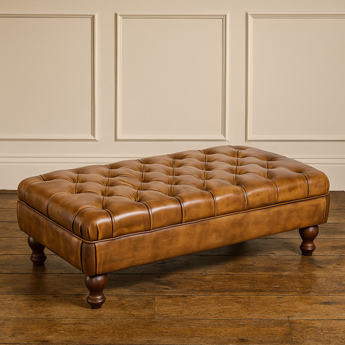 Genuine real leather buttoned - genuine,