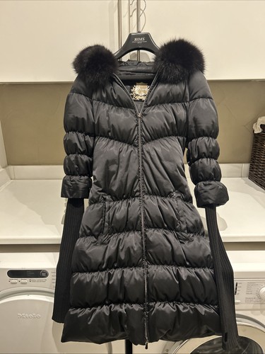 Woman black goose down jacket - woman,