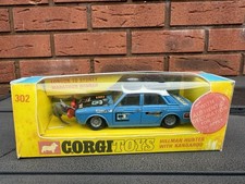 Corgi 302 Hillman Hunter In Reproduction Box - Original Model