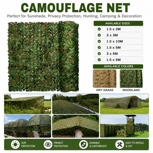 Camouflage netting camo net - camouflage,