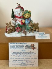 Cherished Teddies , Star, Christmas 1999 only, in original box VGC 