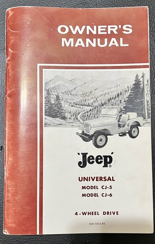 Vtg 1963 willys jeep owners - vtg,