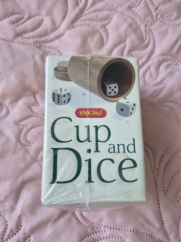 Cup and dice - and, set