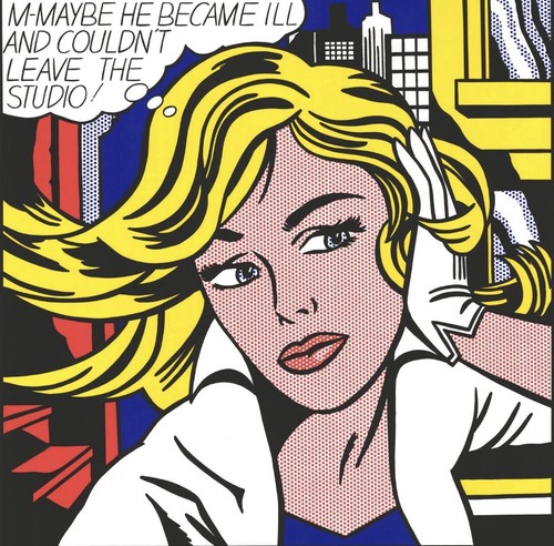 Roy lichtenstein maybe - roy,