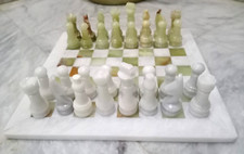 Handmade Green Onyx and Cinder