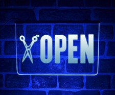 Barber Shop Open LED Neon
