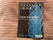 the sound of grundig tape