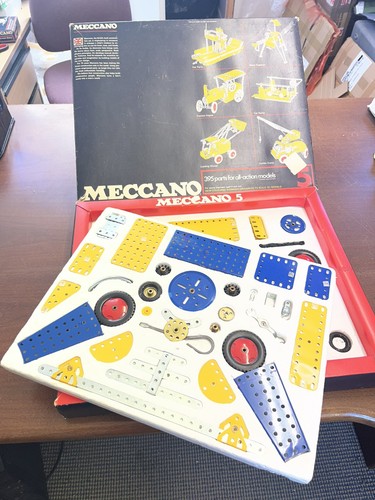 Vintage meccano set - meccano, 5,
