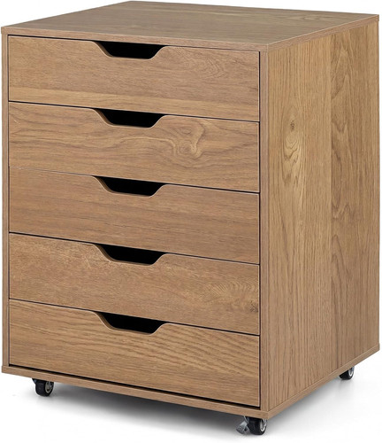 Costway mobile file - mobile, cabinet