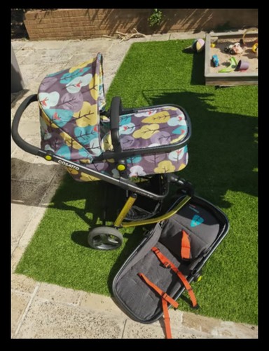Pram pushchair 2in1 travel - pram,