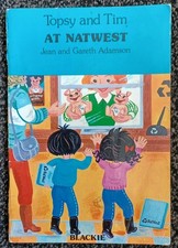 Rare Vintage Topsy and Tim At The Bank by Jean and Gareth Adamson