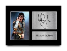 Michael Jackson Signed King of