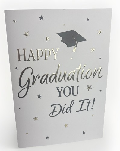 Happy graduation you did it - happy,