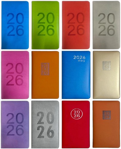 2026 diary slim week view - to,