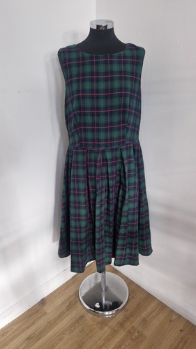 Dolly dotty green tartan - dolly,