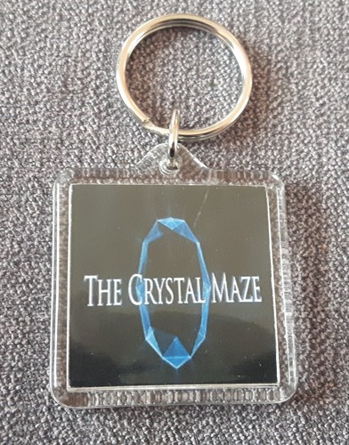 The crystal maze keyrings - ,