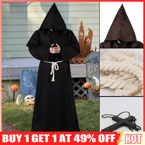 Halloween adult mens monk - adult,