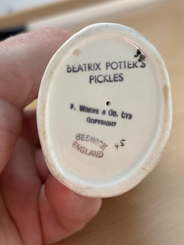 Rare beswick beatrix - beatrix, potter