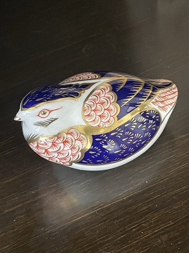 Royal crown derby - crown, quail