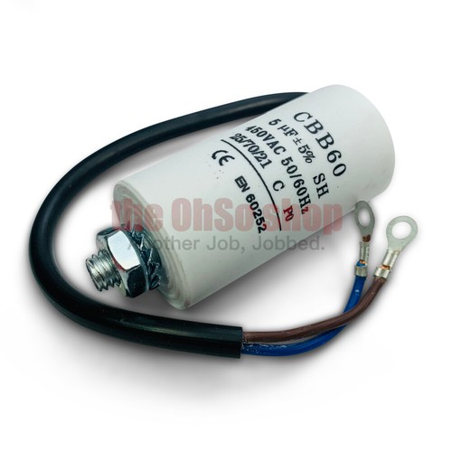 5uf wired capacitor cbb60 - 5uf,
