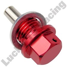 Red aluminium magnetic oil - red,