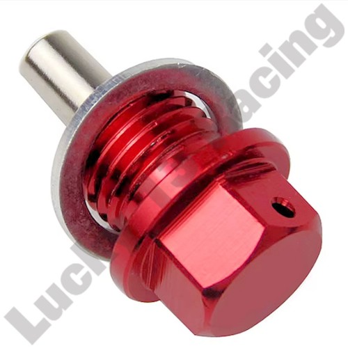 Red aluminium magnetic oil - red,