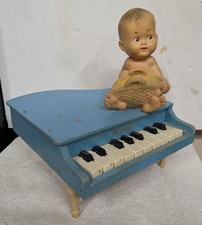 Antique SCHOENHUT Blue Wooden